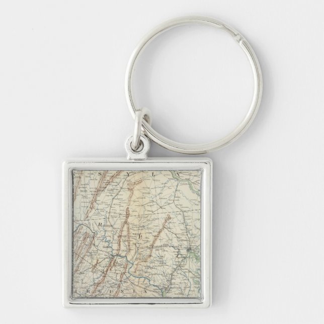 Gen map I Keychain (Front)