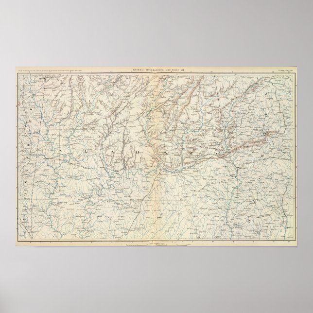 Gen map XIII Poster (Front)