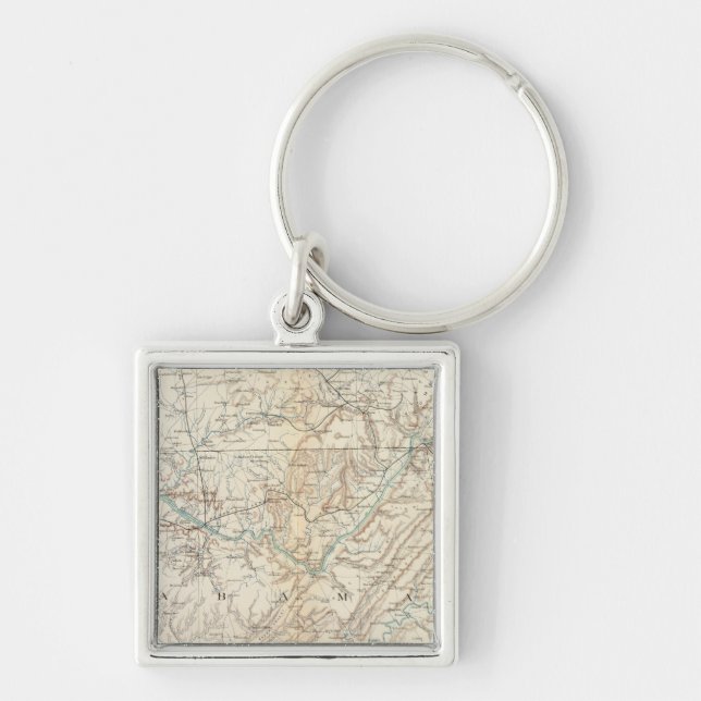 Gen map XIV Keychain (Front)