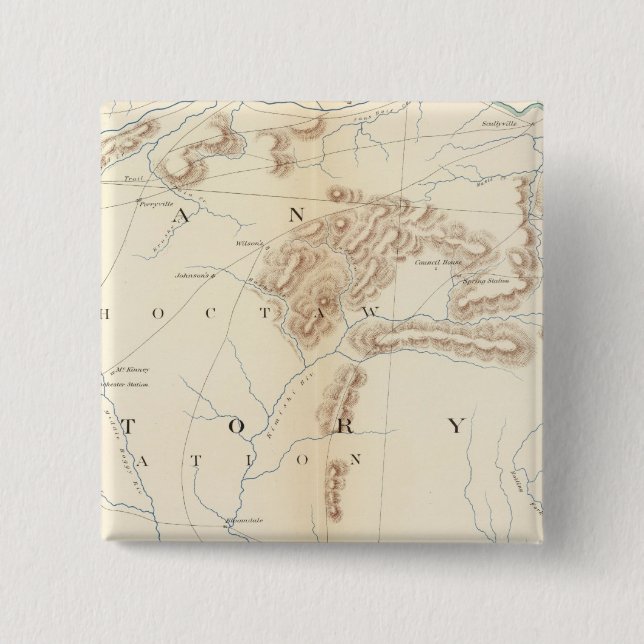 Gen map XXIV Pinback Button (Front)