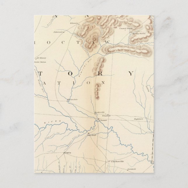 Gen map XXIV Postcard (Front)