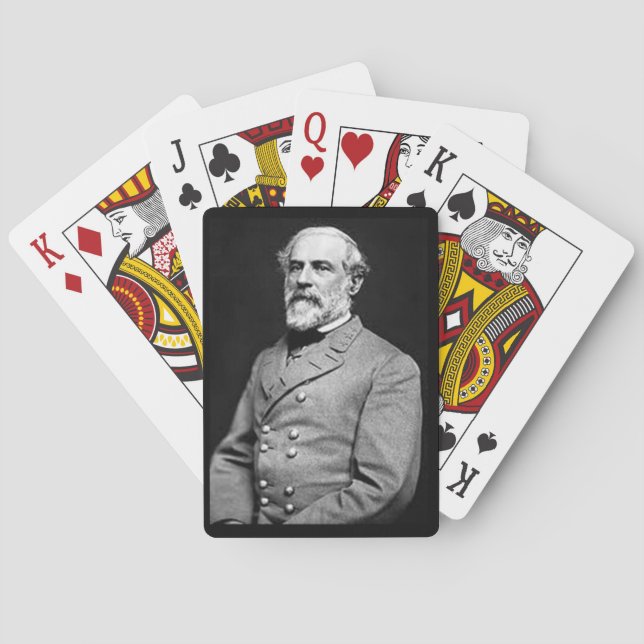GEN. ROBERT E. LEE POKER CARDS (Back)