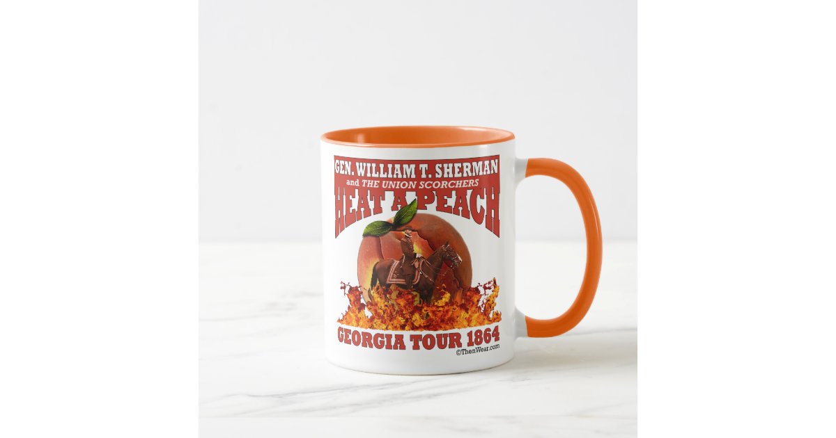 Peachy Coffee Mug, Peachy, Retro Mug, Vintage Coffee Cup, Peachy Cup, Gift  For Her, Gift For Her, Inspirational Mug, Trendy Coffee Mug, GREEN