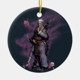 Gen Standing Ceramic Ornament