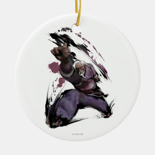 Gen Strike Ceramic Ornament (Front)