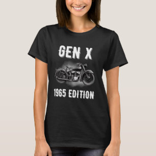 Gen X 1965 Edition Generation X Motorcycle Biker C T-Shirt