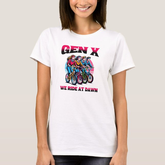 Gen X Forgotten Generation Trendy T-Shirt (Front)