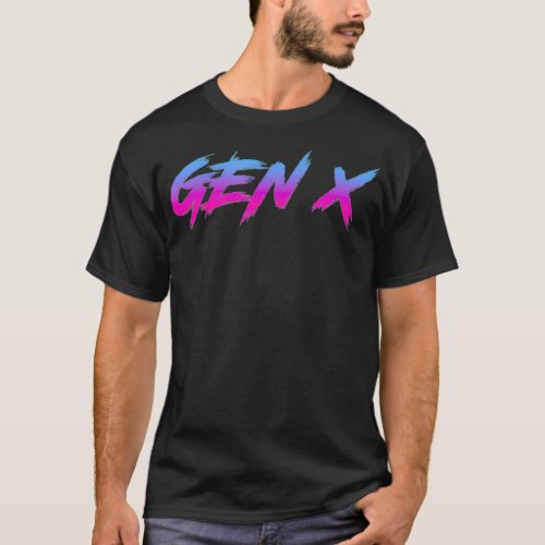 Gen X Generation X Retro winter  T_Shirt
