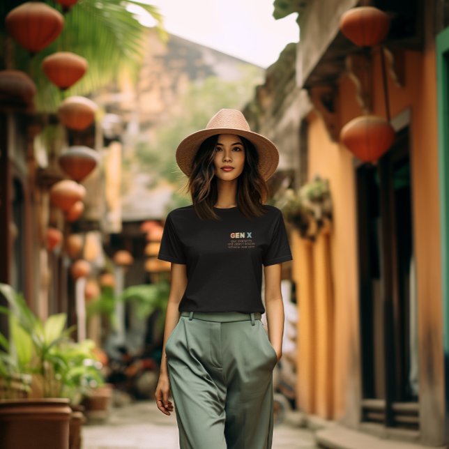 Gen X—Our parents still don't know where we are Tri-Blend Shirt (They still don't know. If we're lucky, neither do we. Shirt has pocket logo.)