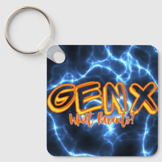 Gen X Pride Keychain