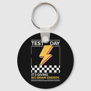 Gen Z Bruh Testing Day Teachers Its Giving Big Bra Keychain