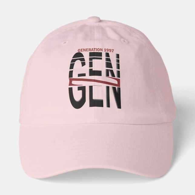 Gen Z Energy Hat – Real Vibes, No Filter (Front)