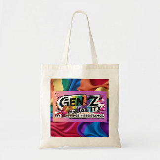 Gen Z for Equality – My Existence is Resistance To Tote Bag
