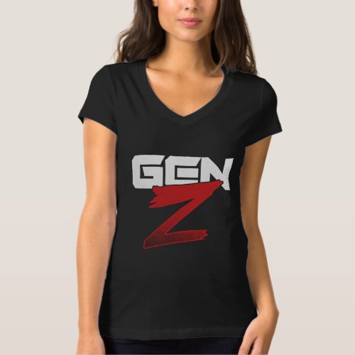 Gen Z Millenials Generation Z Boomers Gift T_Shirt