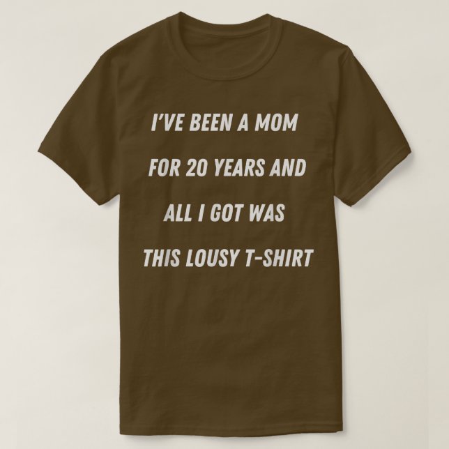 Gen Z Mom Joke Funny  T-Shirt (Design Front)