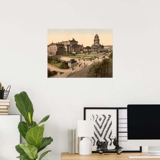 Gendarmenmarkt, Berlin, Germany Poster (Home Office)