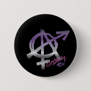 Gender Anarchy - Ace Colors - Pride Button