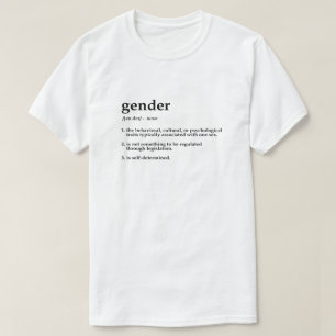 Gender Definition (light shirts) LGBT T-Shirt