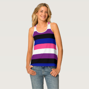 Gender Fluid Flag Tank Top