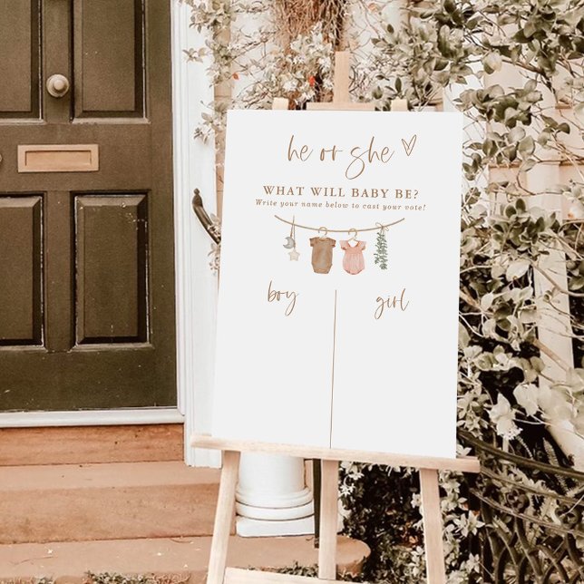 Gender Guess Board | Gender Neutral Reveal  (Creator Uploaded)