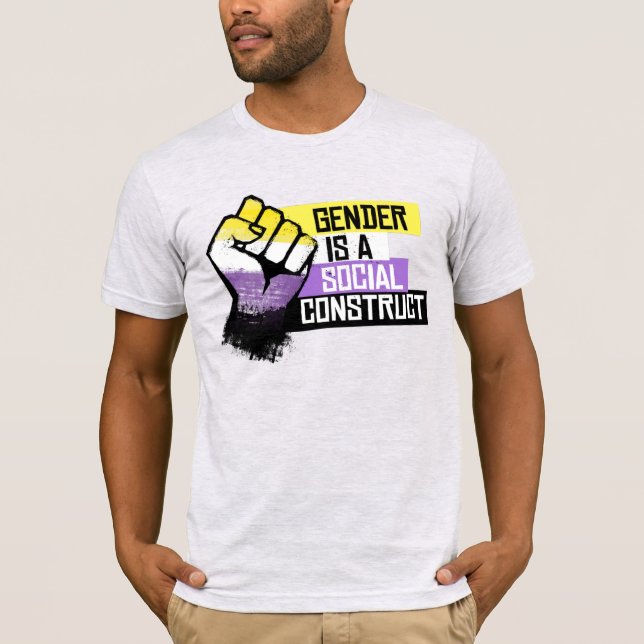 Gender is a social construct T-Shirt (Front)