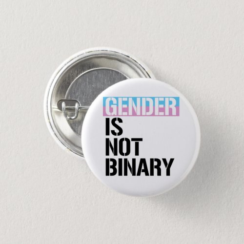 Gender is not Binary Button