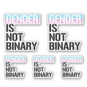 Gender is not Binary Sticker