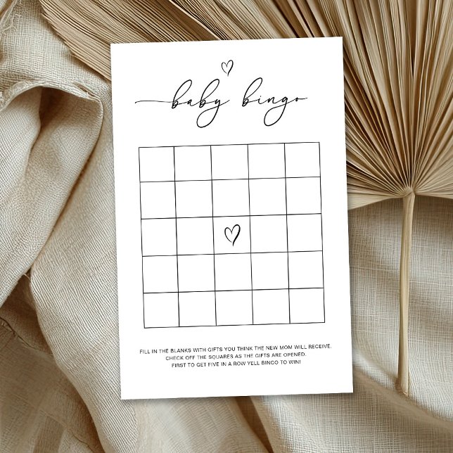 Gender Neutral Baby Bingo Game (Creator Uploaded)