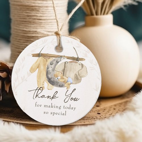 Gender Neutral Baby Clothes Baby Shower Thank You Favor Tags