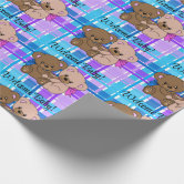 Gender Neutral Pastel Baby Shower Wrapping Paper