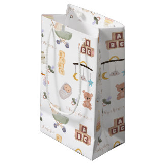 Gender Neutral Baby Shower Gift Bag