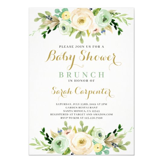 Gender neutral baby shower invitation | Zazzle.com