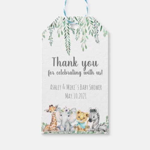 Gender Neutral Baby Shower or Birthday Favor Tags