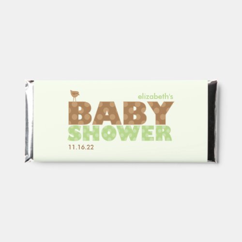 Gender Neutral Baby Shower Personalized  Hershey Bar Favors