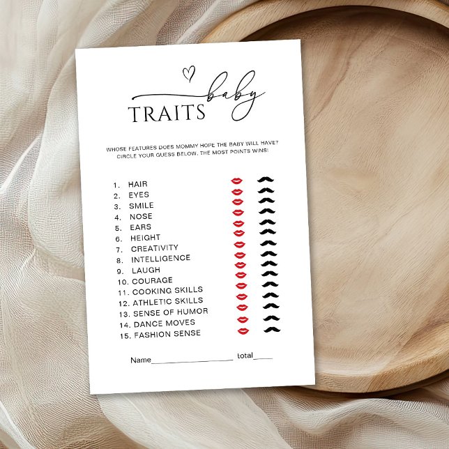 Gender Neutral Baby Traits Game (Creator Uploaded)