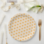 Gender Neutral Boho Sun Baby Shower Paper Plates<br><div class="desc">Ideal for baby showers and celebrations with the earth tone natural aesthetic,  these beige paper plates are a charming choice for gender neutral baby shower decor with a cute texture sun pattern.</div>