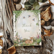 Gender Neutral Forest Arch and Fawn Baby Shower
