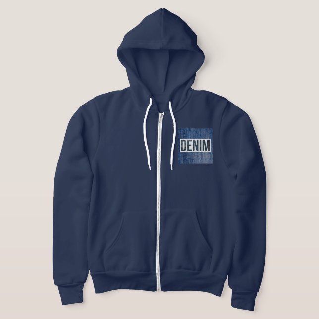 Gender Neutral Full Zip Hoodie  (Laydown)