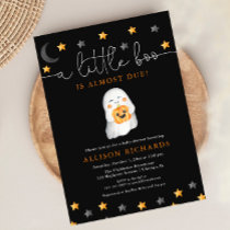 Gender neutral Halloween cute ghost baby shower Invitation