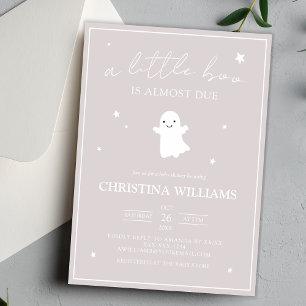 Gender Neutral Little Boo Baby Shower Invitation