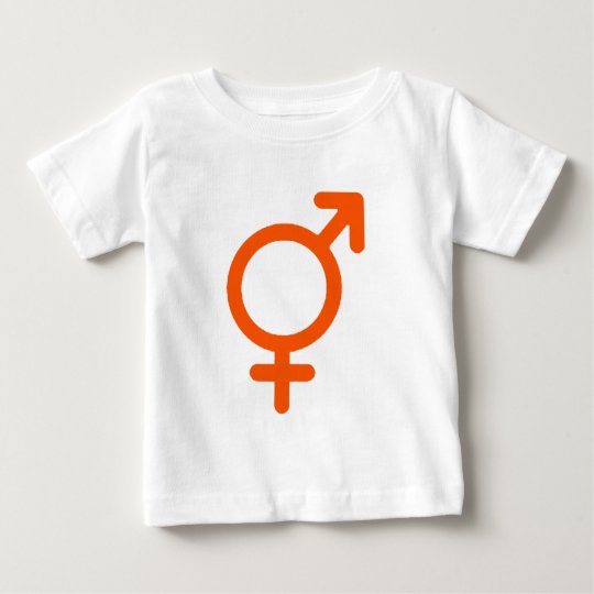 Gender Neutral Orange The MUSEUM Zazzle Gifts Baby T-Shirt