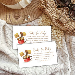 Gender Neutral S'more Fun Books For Baby Shower Enclosure Card
