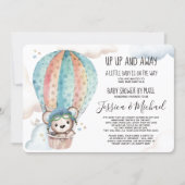 Gender Neutral Teddy Bear | Baby Shower by Mail Invitation (Front)