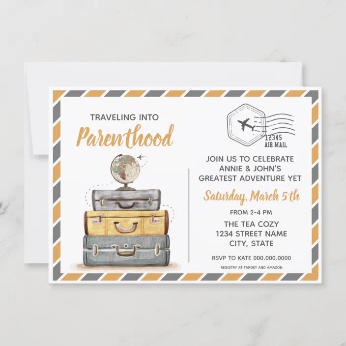 zazzle gender neutral baby shower invitations