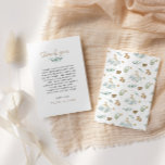 Gender Neutral Vintage Toys Baby Shower Thank You<br><div class="desc">Celebrate the parents-to-be with this cute gender neutral baby shower collection.</div>
