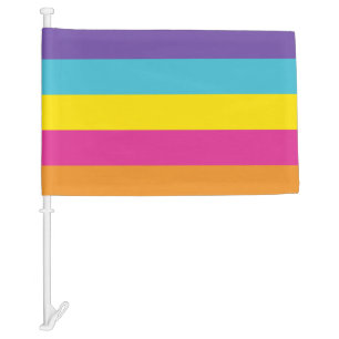 Gender Nonbinary Pride Car Flag