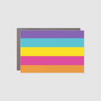 Gender Nonbinary Pride Car Magnet