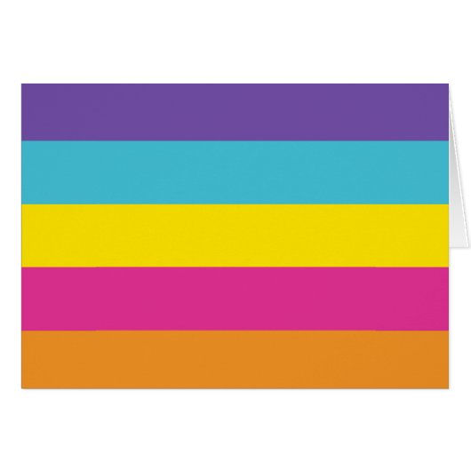 Gender Nonbinary Pride Flag Cards (Front Horizontal)