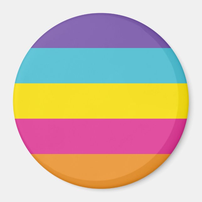 Gender Nonbinary Pride Flag Magnet (Front)