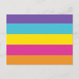 Gender Nonbinary Pride Flag Postcard